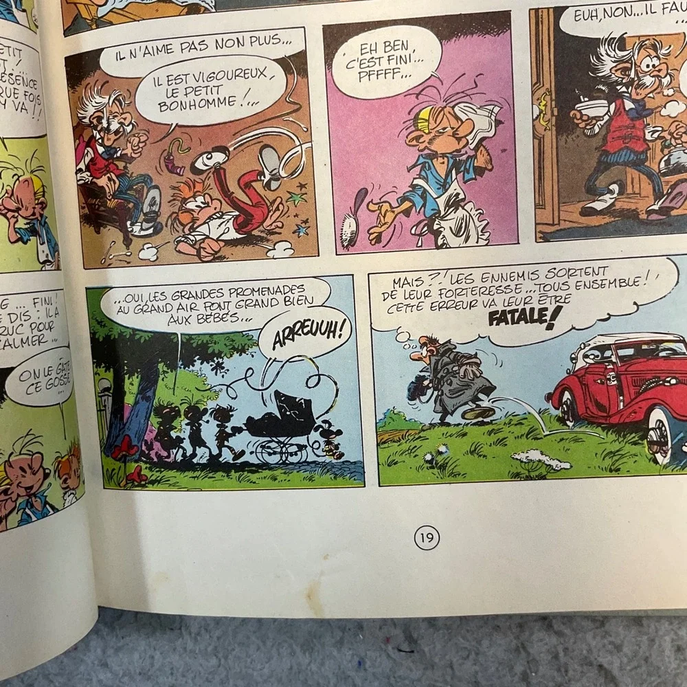 Dupuis Spirou et Fantasio 19 Panade a Champignac French 1969 Good Franquin Comic